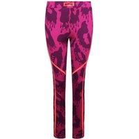 Stretch Waist Fiesta Fuchia Arena Printed Leggings
