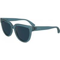 Longchamp Women's LO755S-405 Fashion Cat Eye Sunglasses in Blue