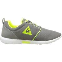 Le Coq Sportif Women's Dynacomf Classic Titanium Lace-Up Grey Synthetic Trainers | Size: 4