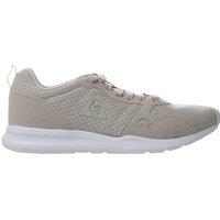 Le Coq Sportif Women's R600 Feminine Mesh Lace-Up Beige Synthetic Trainers | Size: 6.5