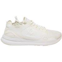 Le Coq Sportif Women's LCS R Flow Lace-Up White Smooth Leather Trainers | Size: 4