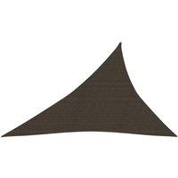 Sunshade Sail 160 g/m Brown 3x4x5 m HDPE