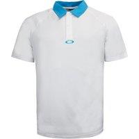 Oakley Men's White Casual Polo Shirt | Size: Small