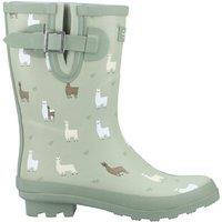 Cotswold Women's 'Farmyard' Print Mid Wellington Boot | Size: 7
