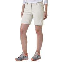 Craghoppers Women's Stretch 'Kiwi Pro' Walking Shorts in Light Grey | Size: 18