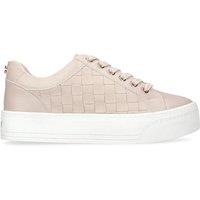 Carvela Women's 'Checker' Trainers in Taupe | Size: 3