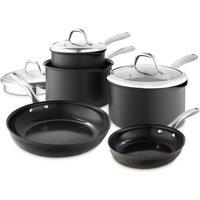 Tower Good Food in Partnership with 5 Piece Cookware Set GF900258 in Black | Size: A