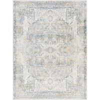 Livabliss Lilian-Washable Taupe Brown Vintage Traditional Boho Living Dining Rug | Size: 160 cm x 215 cm