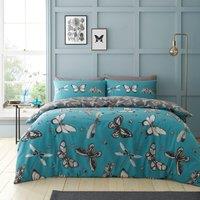 GAVENO CAVAILIA Gertie Printed Duvet Cover in Blue | Size: Double