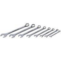 Loops 8 Piece Combination Whitworth Spanner Set 1/8" 9/16 Inch Chrome Ratchet Tool