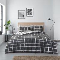 GAVENO CAVAILIA Blaine Check Printed Duvet Cover | Size: King