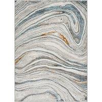 GLENDY Abstract Modern Marble Area Rug