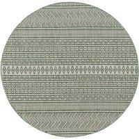 MIMI Oval In- & Outdoor Geometric Area Rug