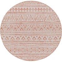 DIKSHA Round In- & Outdoor Global Area Rug