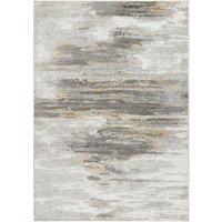 Livabliss San Francisco Abstract Modern Marble Living Rug in Charcoal | Size: 200 cm x 275 cm