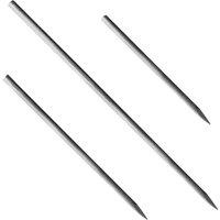 Pegdev Mild Steel Road Form Line Pins for Concrete Marking 100 x 450mm x 22mm in Metallics