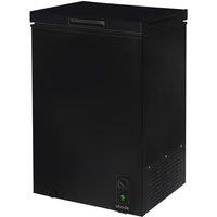 Abode Chest Freezer Freestanding 142L Suitable Garage Outbuilding A142CF0E1 in Black
