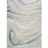 Livabliss San Francisco-Modern Pink Grey Yellow Blue Green Graphic Living Dining Rug in Teal | Size: 200 cm x 275 cm