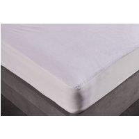 The Linen Consultancy 'TLC 5 Star Hotel Concept' Terry Twin Pack Waterproof PU Mattress Protector in White | Size: Double
