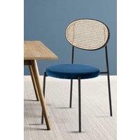 Fusion Living Paris Dining Chair in Navy