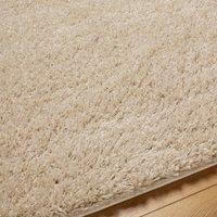 SOSO Shaggy Solid Color Plush Pile Area Rug