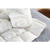 The Linen Consultancy 'TLC 5 Star Hotel Concept' Softened Goose Feather 10.5 Tog Duvet in White | Size: Super King