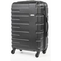 Gino Ferrari Lightweight Hard Shell Suitcases - Wheeled Hold & Cabin Luggage in Black | Size: Medium