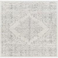 CEREN Square Vintage Traditional Oriental Boho Area Rug