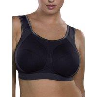 Anita Women's Active Extreme Control F-K Sports Bra in Black | Size: 42G