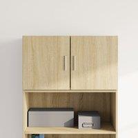 Berkfield Home Wall Cabinet Sonoma Oak 70x42.5x40 cm Engineered Wood in Brown