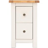 Cabinet Bits Maggiori 2 Drawer Petite Bedside Table in Off-White