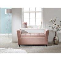 GFW Genoa Velvet Window Seat in Pink