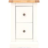 Cabinet Bits Castelli 2 Drawer Petite Bedside Table in Off-White