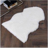 Ivory Short Pile Sheepskin Rug