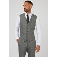 Grey Texture Waistcoat