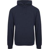 Large Logo On Back Navy Blue Hoodie