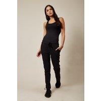 Relaxed Fit Tie Detailed Trousers