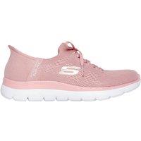 Skechers Women's SUMMITS Fixed Lace Slip-Ins Rose in Pink | Size: 7