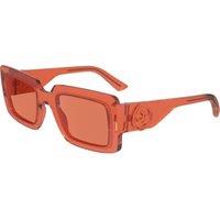 Longchamp Women's LO743S-842 Fashion Square/Rectangle Sunglasses in Orange
