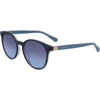 Longchamp Women's LO658S-424 Fashion Round/Oval Sunglasses in Blue