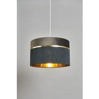 BHS Lighting Violet 40cm Easy Fit Light Shade in Grey