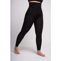 TLC Sport Women's Lightweight Strong Compression Leggings with High Tummy Control in Black | Size: 14