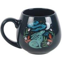 KDMD Midnight Hare Rounded Mug in Blue
