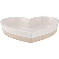 Rayware Mason Cash Rustic Charm Heart Baker 28cm - Cream