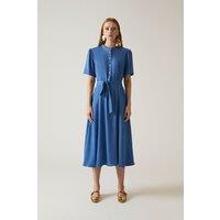Midi Blue Day Dress