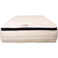 Knight Sleep 3000 Royal Pillowtop 40cm Deep Pocket Sprung Cool Blue Memory Foam Mattress in White | Size: King
