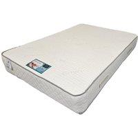 Knight Sleep 25 CM Deep Pocket Sprung Memory Foam Mattress in White | Size: King
