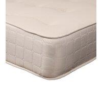 Knight Sleep Alovera Ortho Sprung Memory Foam Medium Mattress in White | Size: Small Single