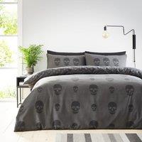 Skull Printed Duvet Cover