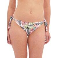 Fantasie Women's Tobago Tie Side Bikini Brief in White | Size: 12